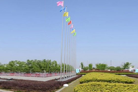 Trung Quốc Cao ngoạn mục trong cột cờ mặt đất, đường kính thay đổi nặng cờ cực nhà cung cấp